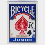Bicycle-bleu-jumbo index-poker