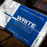 write Thru - stylo à travers un billet
