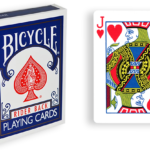 Jeu à Forcer Valet Cœur Bicycle Dos Bleu