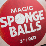 Magic Sponge Balls-Rouge-3 inch-Utra Soft-Murphys-Balles Mousses