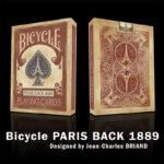 Bicycle Paris Back Rouge 1889 – Jeu de Cartes Bicycle - J.C.Briand – Image 2