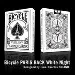 Bicycle Paris Back White Night - Jeu de Cartes Bicycle- J.C.Briand – Image 2