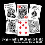 Bicycle Paris Back White Night - Jeu de Cartes Bicycle- J.C.Briand – Image 3