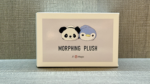 Morphing Plush – PANDA/PENGUIN BLEU – Peluche Magique