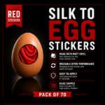 Silk to Egg-Stickers-Rouge