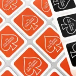Stickers-Seals-Bicycle-Rouge