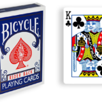 Jeu à Forcer-Roi Trèfle-Bicycle-Dos Bleu